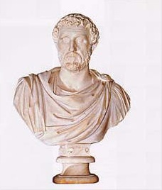 Antoninus Pius Roman Emperor reigned 138-161 CE  Musei Capitolini Roma   Albani Collection